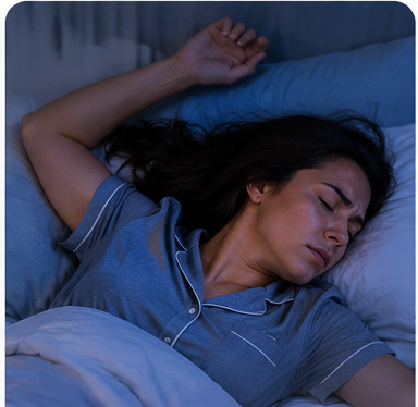 Movimientos constantes al dormir