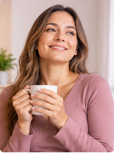 Mujeres con flujo moderado o abundante